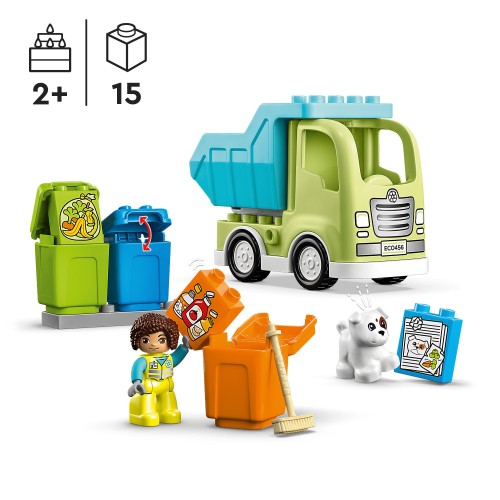 LEGO DUPLO Town Recycling Truck Sorting Set 10987