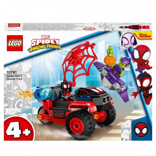 LEGO Marvel Miles Morales Spider-Man Techno Trike Set 10781
