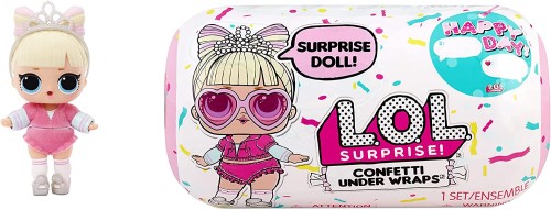LOL Surprise Confetti Reveal with Collectible Doll & Confetti Pop