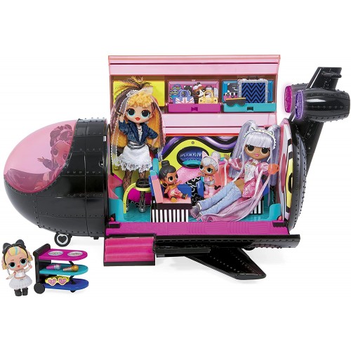LOL Surprise! OMG Remix 4-in-1 Plane Playset