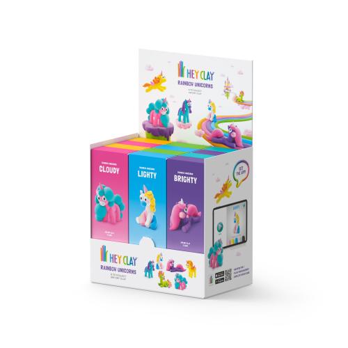 Hey Clay Unicorns 3 Can Assortment