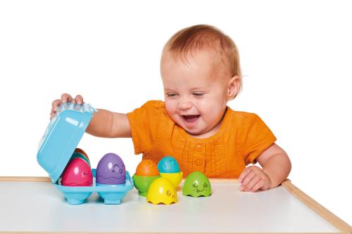 Tomy Toomies Hide And Squeak Bright Chicks