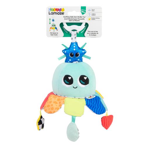 Lamaze Soothing Salty Sam Musical Pram and Cot Toy