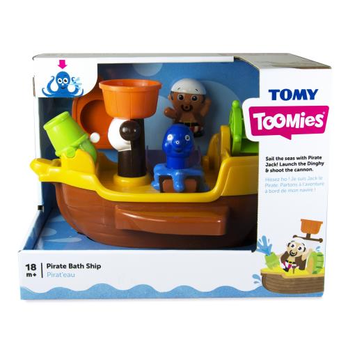 TOMY Toomies Pirate Ship Bath Toy