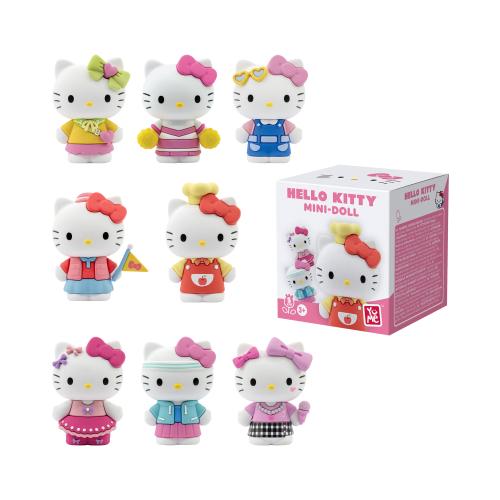 Hello Kitty Mini Doll with Cute Outfits 5cm Series
