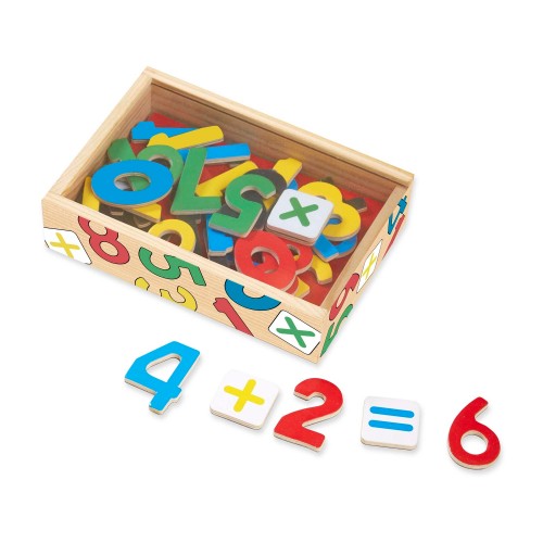 Magnetic Wooden Numbers, Age 3+