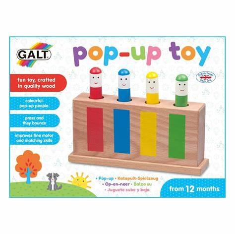 Pop-up Wooden Toy