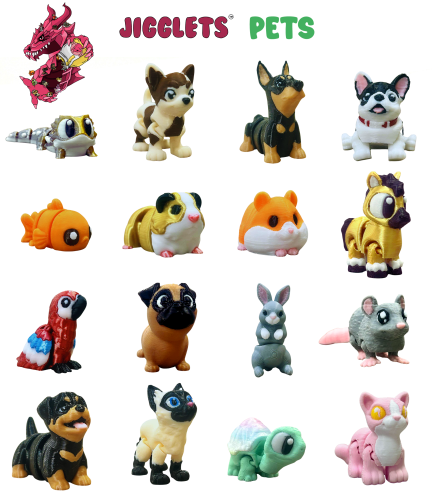 JIGGLETS - Pet Adventures -  - Fagan Toys