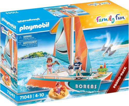 Playmobil Family Fun 71043 Catamaran Floatable