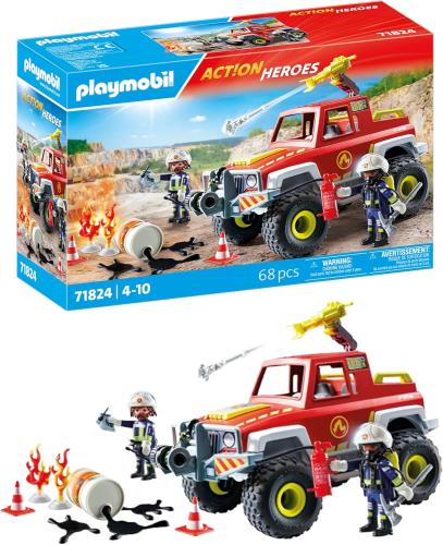 Playmobil Firefighting Truck 71824