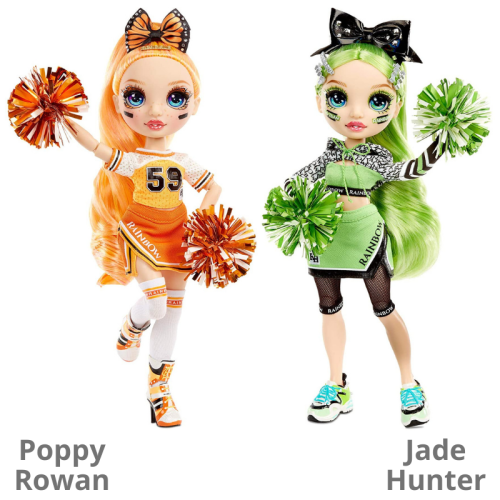 Rainbow High Cheer Doll - Jade Hunter / Poppy Rowan