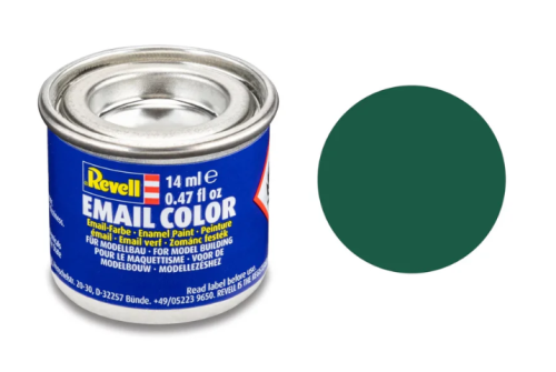 Revell Matt "Dark Green" Enamel Color Enamel - 14ml