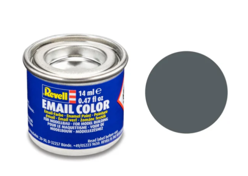 Revell Matt "Dust Grey" (RAL 7012)Enamel Color Enamel 14ml
