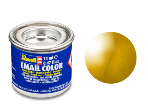Revell Metallic "Brass" Enamel Color Enamel - 14ml