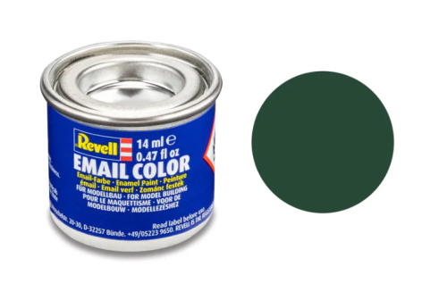 Revell Matt "RAF Dark Green" Enamel Color Enamel - 14ml