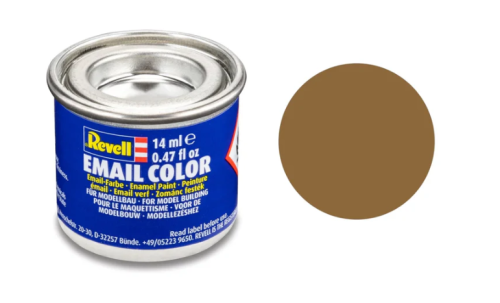 Revell Matt "RAF Dark Earth" Enamel Color Enamel - 14ml
