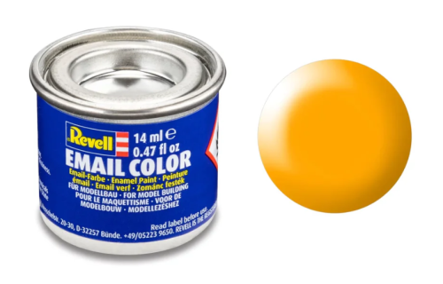 Revell Silk "Lufthansa-Yellow" (RAL 1028)Enamel Color 14ml