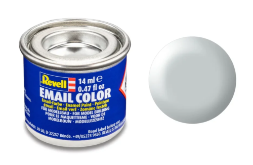 Revell Silk "Light Grey"(RAL 7035)Enamel Color Enamel 14ml
