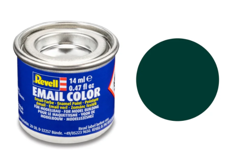 Revell Matt "Black-Green" Enamel Color Enamel - 14ml