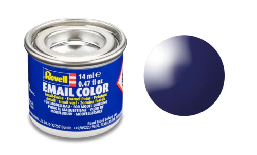 Revell Gloss "Night Blue" (RAL 5022) Enamel Color - 14ml