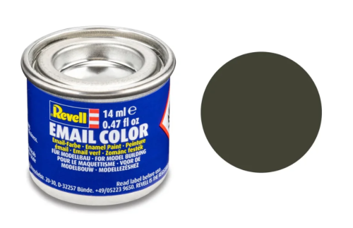 Revell Matt "Olive Yellow" Enamel Color Enamel - 14ml