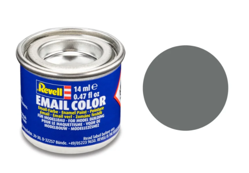 Revell Matt "Mouse Grey" (RAL 7005) Enamel Color - 14ml