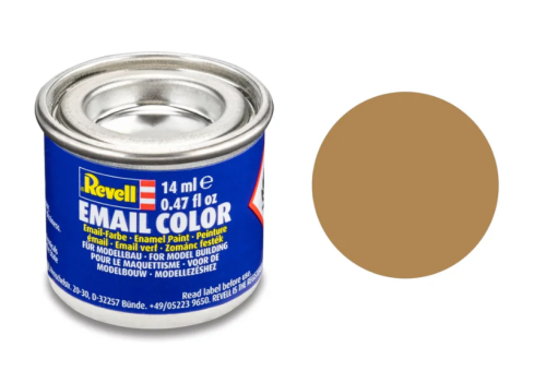 Revell Matt "Ochre Brown" (RAL 1011) Enamel Color - 14ml