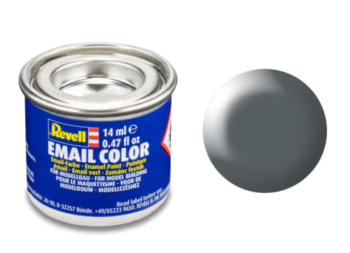 Revell Silk "Dark Grey" (RAL 7012)Enamel Color Enamel 14ml
