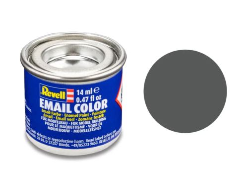 Revell Matt "Olive Grey" (RAL 7010) Enamel Color - 14ml