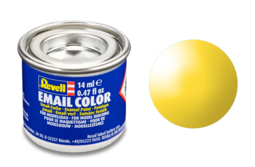 Revell Gloss "Yellow" (RAL 1018)Enamel Color Enamel - 14ml