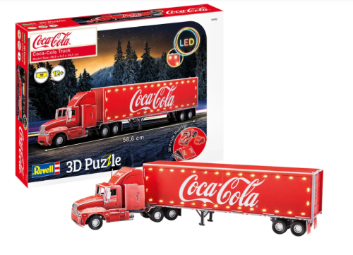 Revell 3D Puzzle Coca-Cola Truck - LED Edition