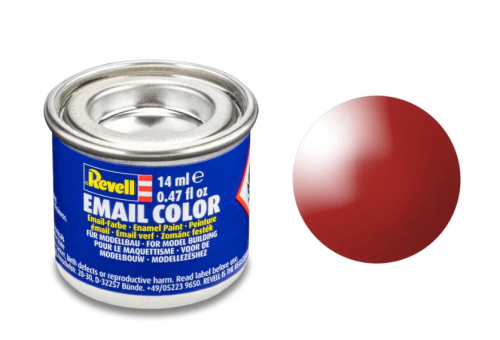 Revell Gloss "Fiery Red" (RAL 3000) Enamel Color - 14ml