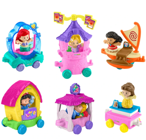 Fisher-Price Little People Disney Princess Figures Float Set Assortment