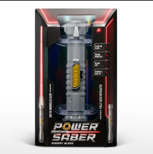 Power Saber Red Electronic Lightsaber