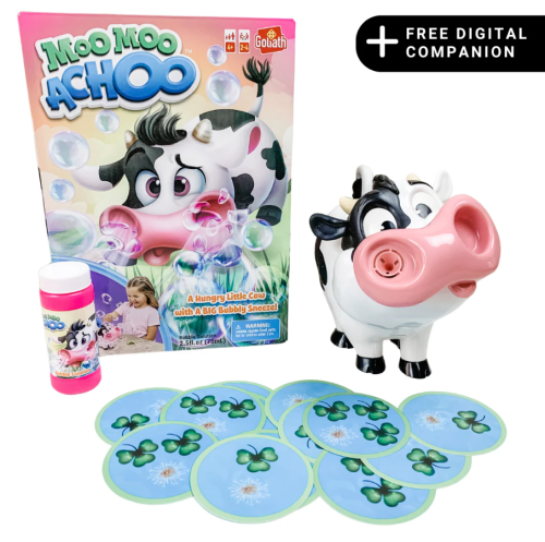 Moo Moo Achoo Sneeze & Toot Board Game