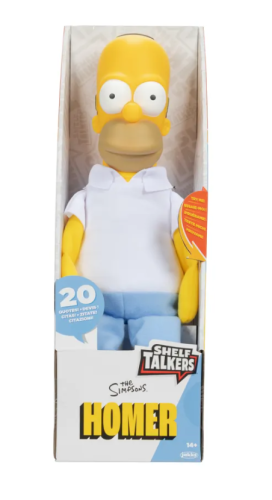 The Simpsons Shelf Talker Plush - Homer
