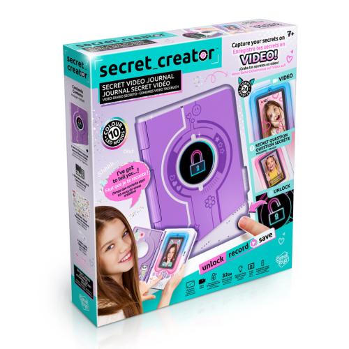 Secret Creator Secret Video Journal - Toymaster - Fagan Toys