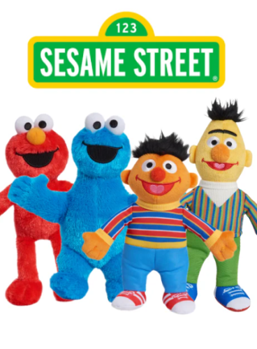 Sesame Street Soft Plush Pals Mini Figure Assortment Toy