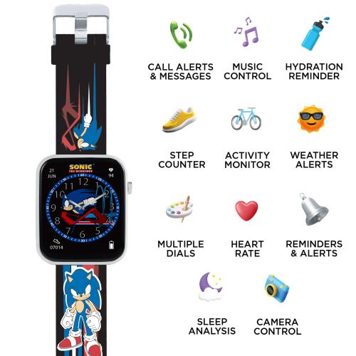 Sonic Printed Strap Smart Watch