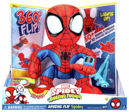 Spidey and His Amazing Friends Amazing Flip Spidey Plush