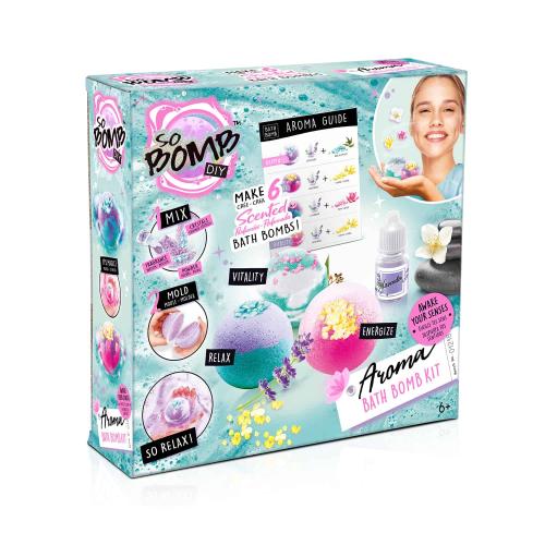 So Bomb DIY Aroma Bath Bomb Kit 6 Pack