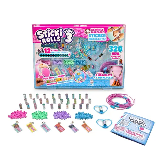 Sticki Rolls Sticki Station Series 3 with 320 Stickers