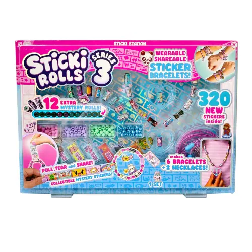Sticki Rolls Sticki Station Series 3 with 320 Stickers -  - Fagan Toys