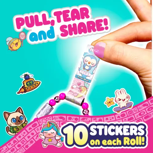 Sticki Rolls Sticki Station Series 3 with 320 Stickers -  - Fagan Toys