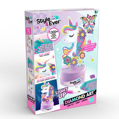 Style 4 Ever Diamond Art Lamp Set