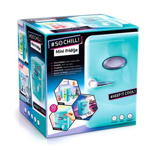So Chill Teal Mini Fridge