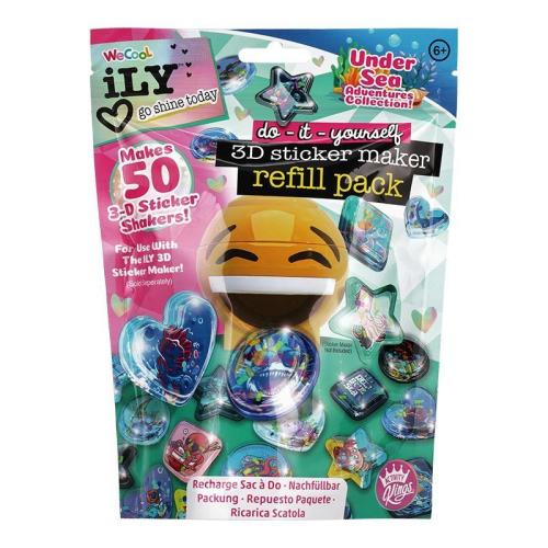 3D Sticker Maker Refill Packs Undersea Adventure