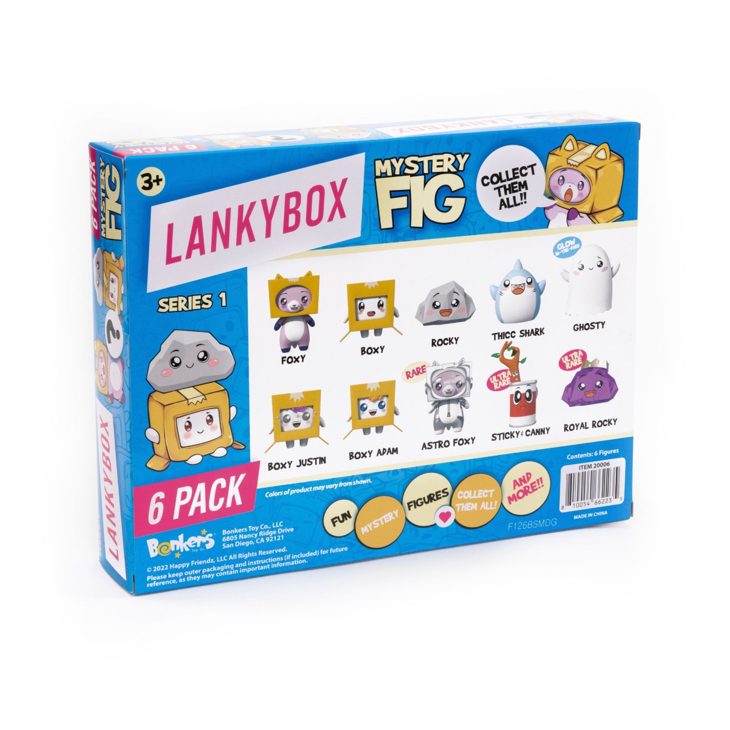 LankyBox Mystery Figures 6 Pack - Toymaster - Fagan Toys