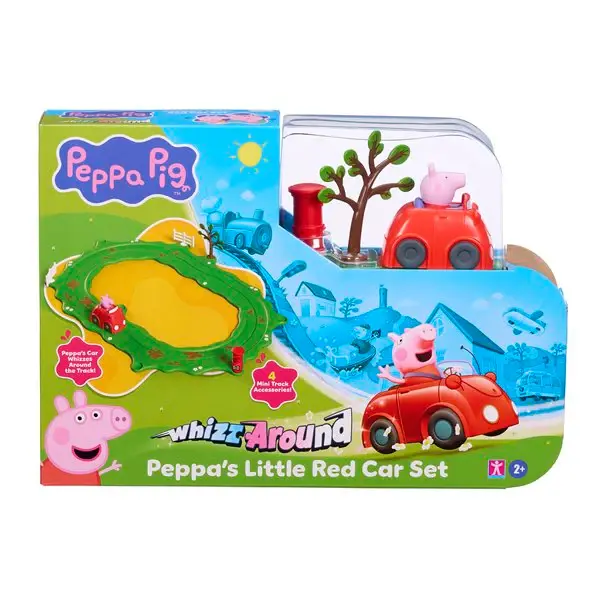 Peppa Pig Whizz-Around - Peppa's Little Red Car Set -  - Fagan Toys