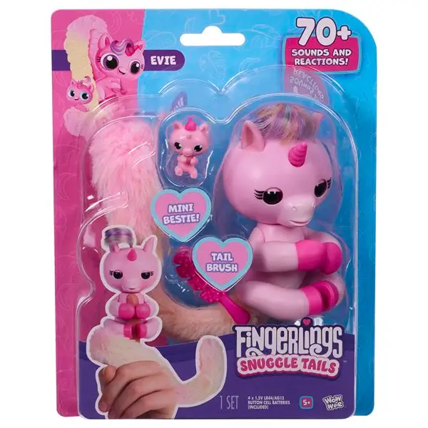 Fingerlings Snuggle Tails Monkey Asst -  - Fagan Toys
